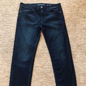 Women’s Calvin Klein Blue Jeans size 10 Slim boy